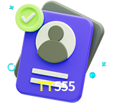 Tornar-se um membro do TT555 é muito simples